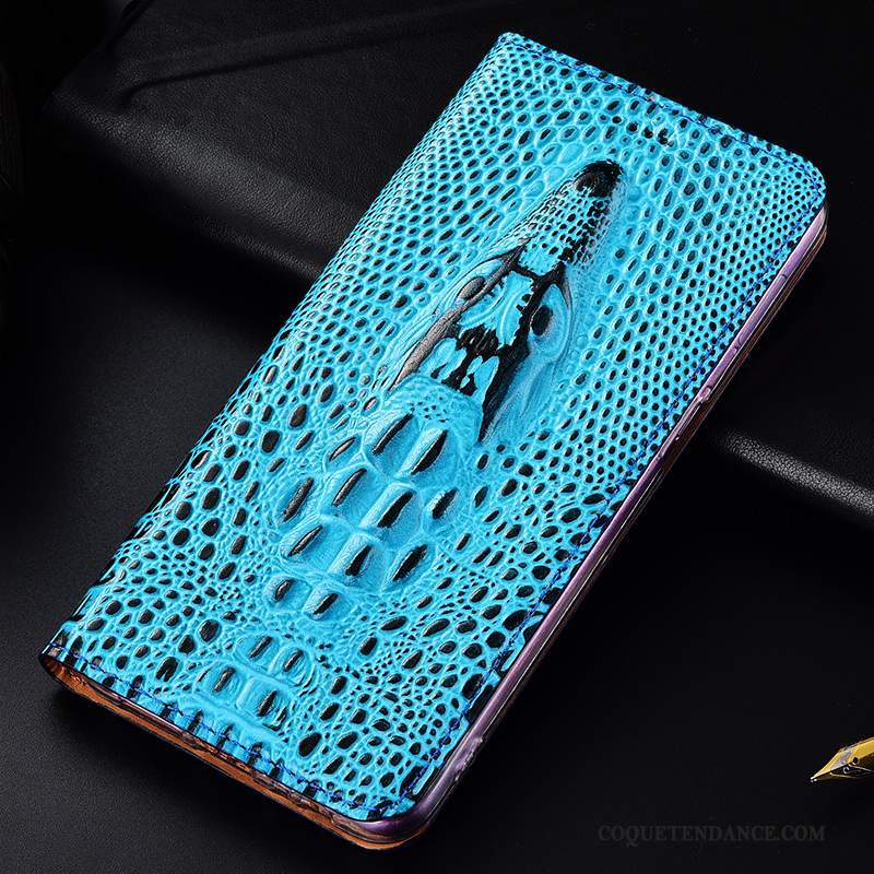 Motorola One Zoom Coque Cuir Véritable Incassable Protection Étui De Téléphone