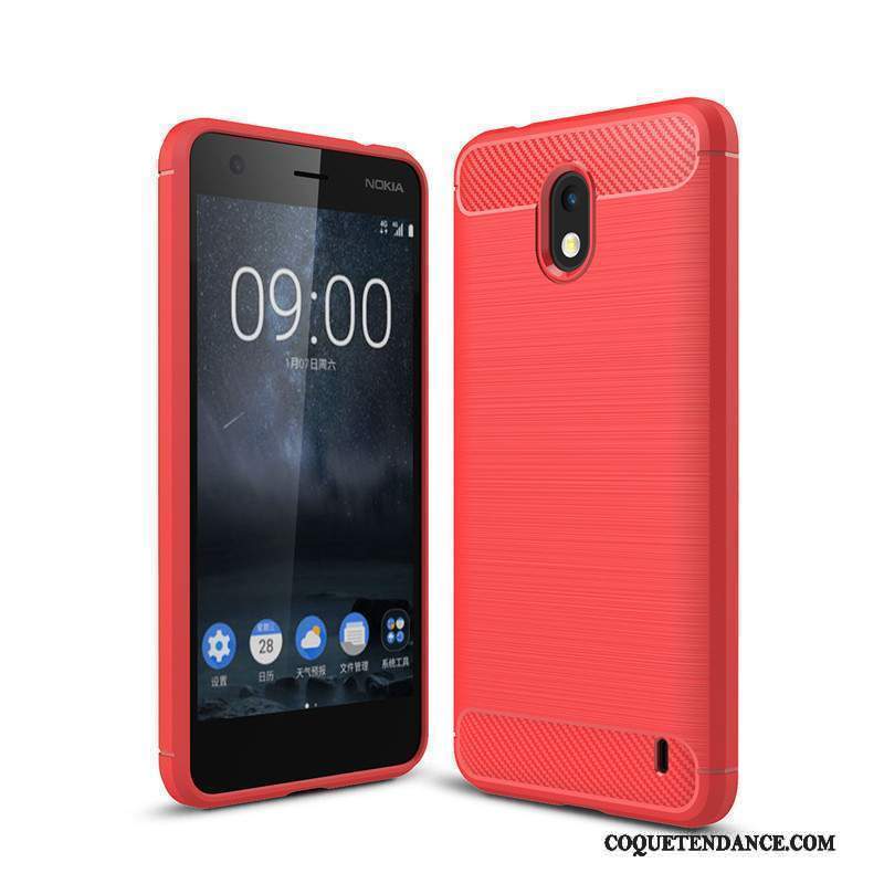 Nokia 2 Coque Fluide Doux Fibre Mode Protection Silicone