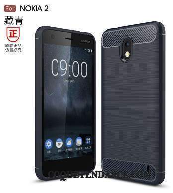 Nokia 2 Coque Fluide Doux Silicone Incassable Protection Étui