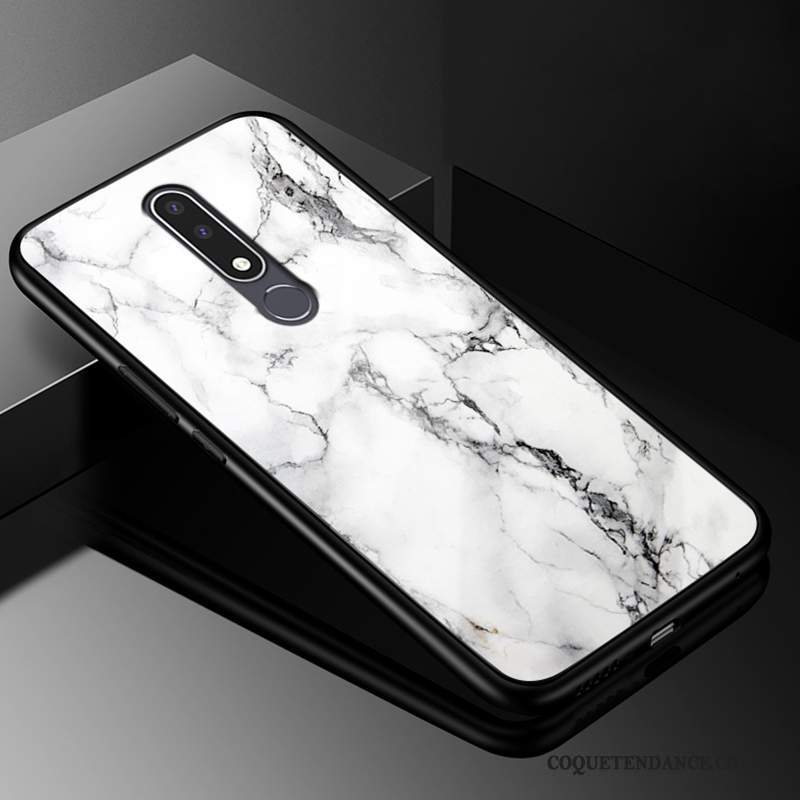 Nokia 3.1 Plus Coque Incassable Amoureux Protection Verre Marque De Tendance