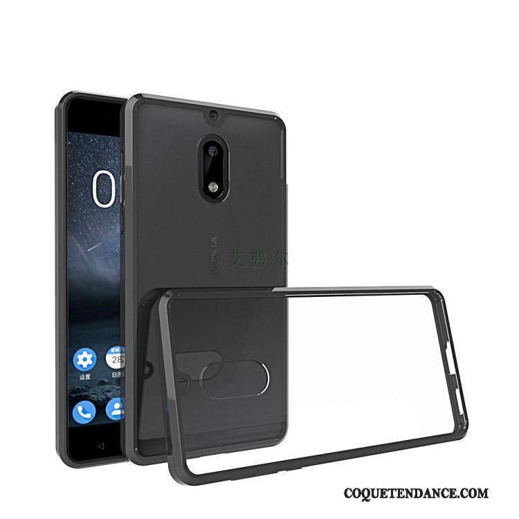 Nokia 3 Coque Transparent De Téléphone Étui Incassable Noir