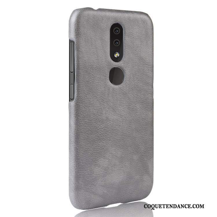 Nokia 4.2 Coque Qualité Difficile Modèle Fleurie Cuir