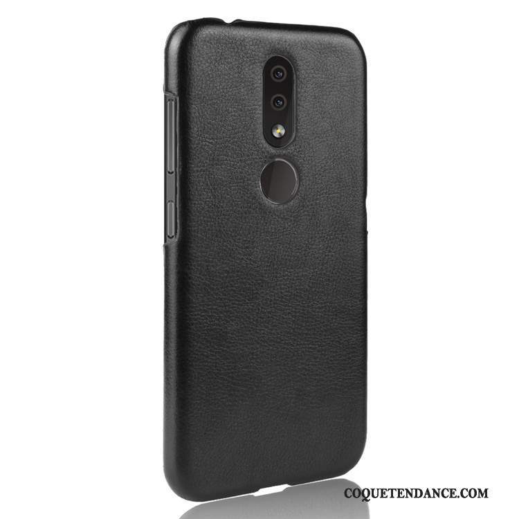 Nokia 4.2 Coque Qualité Difficile Modèle Fleurie Cuir