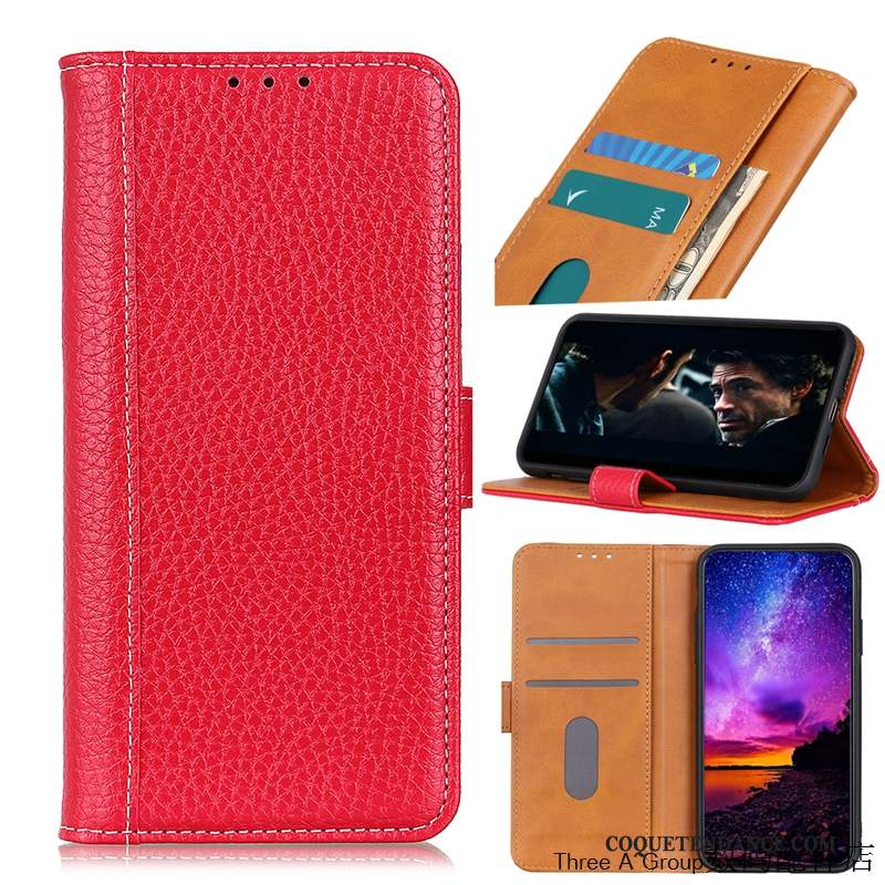 Nokia 5.3 Coque Housse Incassable Modèle Fleurie Simple Litchi