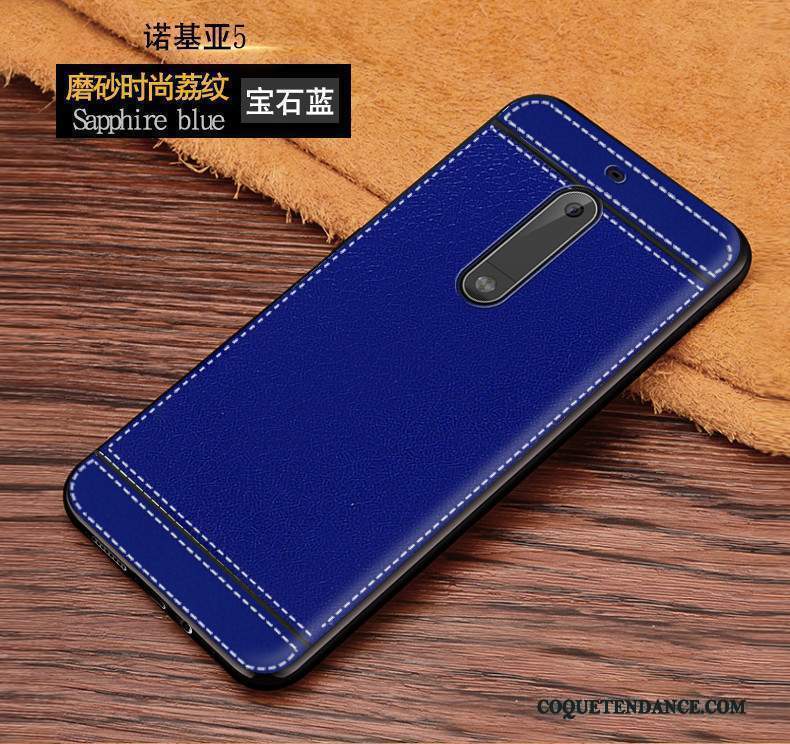 Nokia 5 Coque Modèle Fleurie Incassable Fluide Doux Tout Compris