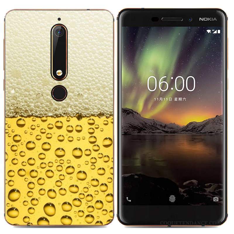 Nokia 6.1 Coque Tendance Simple Créatif Protection