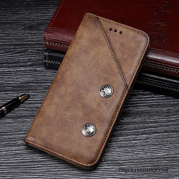 Nokia 6.2 Coque Protection Magnétisme Étui En Cuir De Téléphone Housse