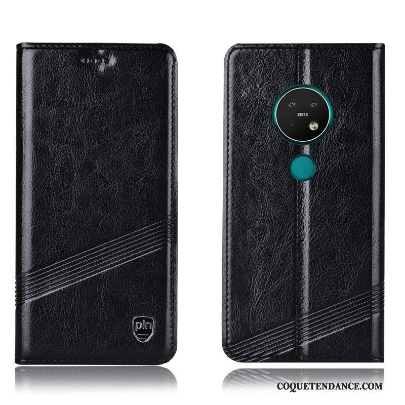 Nokia 7.2 Coque Étui En Cuir Tout Compris Modèle Fleurie Protection De Téléphone