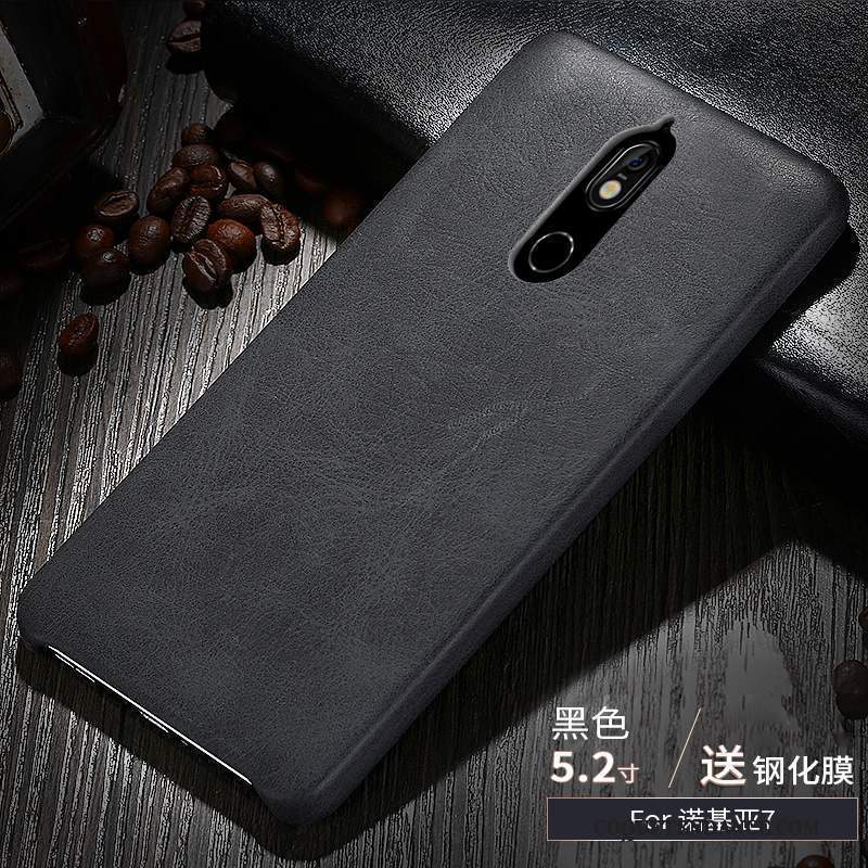 Nokia 7 Coque Fluide Doux Protection Étui Très Mince