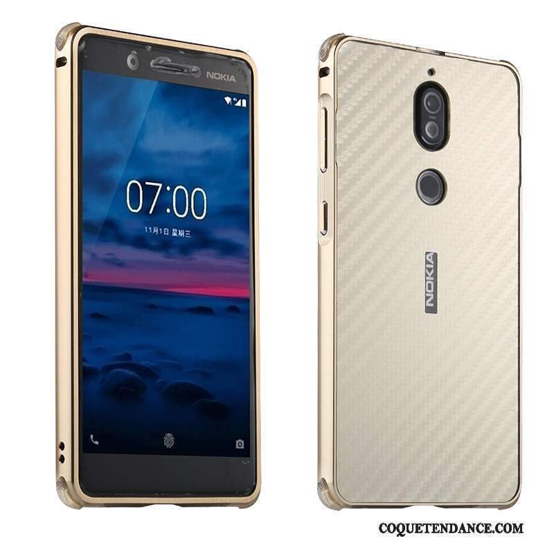 Nokia 7 Coque Protection Métal Étui Incassable De Téléphone