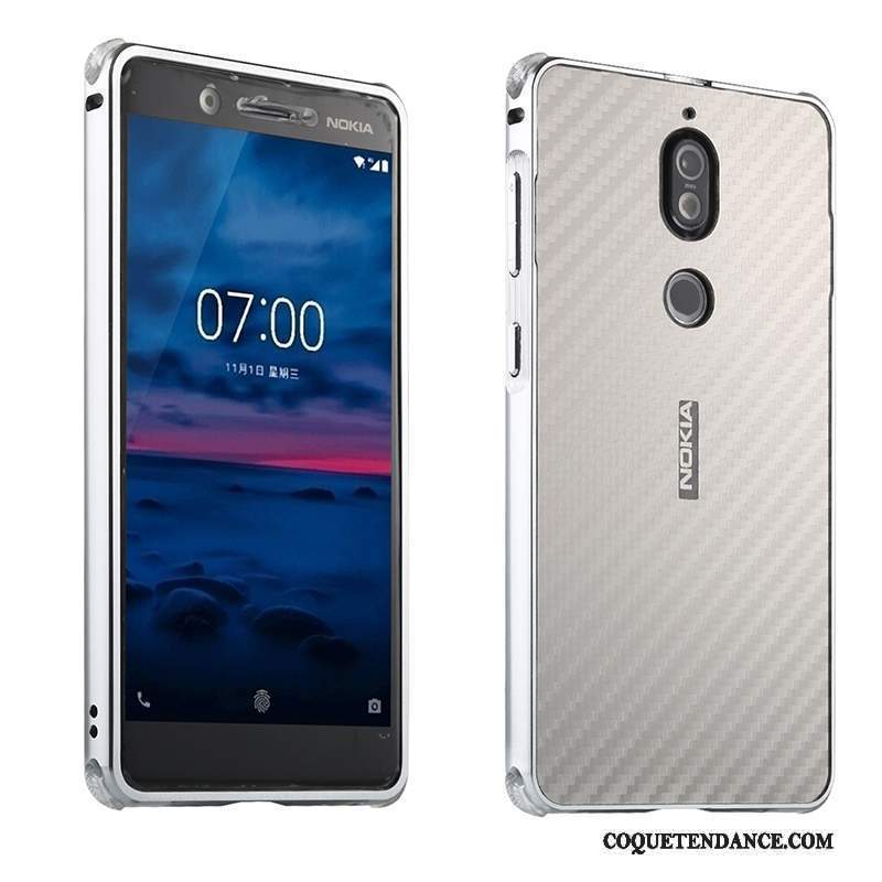 Nokia 7 Coque Protection Métal Étui Incassable De Téléphone