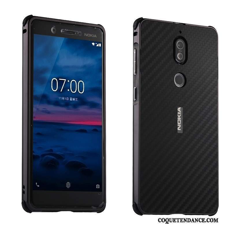 Nokia 7 Coque Protection Métal Étui Incassable De Téléphone