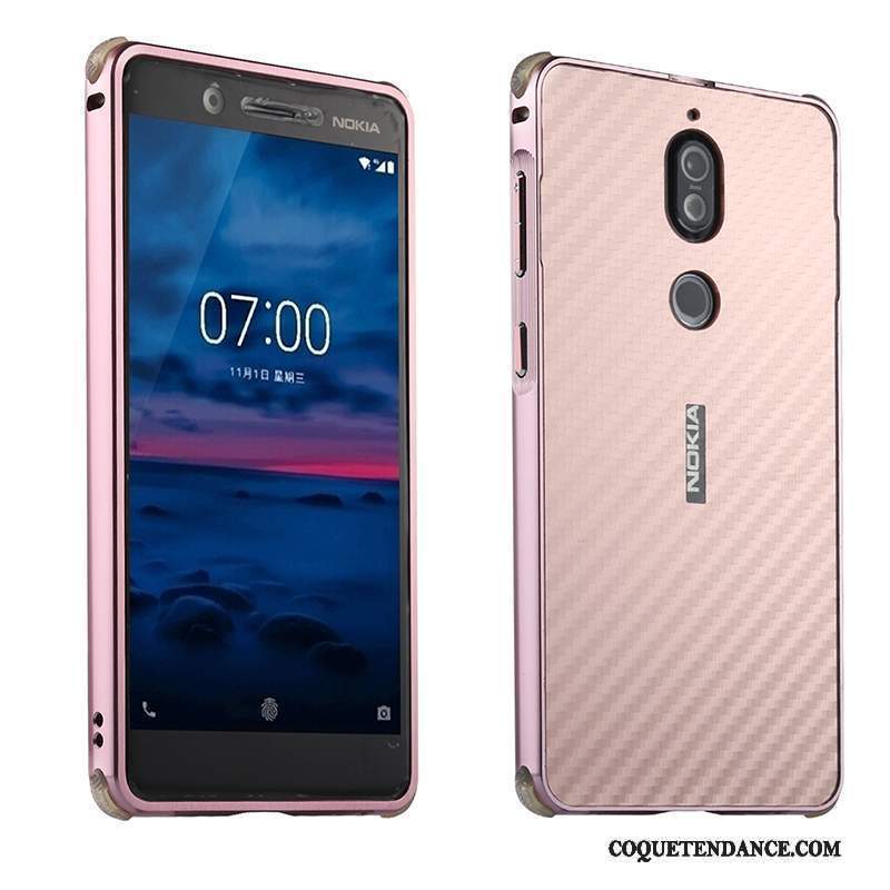 Nokia 7 Coque Protection Métal Étui Incassable De Téléphone