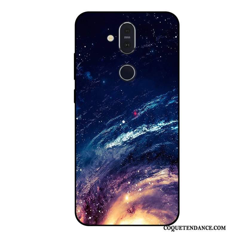 Nokia 8.1 Coque Incassable Protection Tout Compris De Téléphone Ciel Étoilé