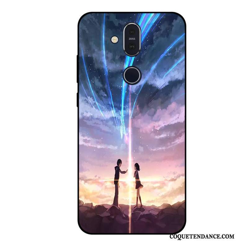 Nokia 8.1 Coque Incassable Protection Tout Compris De Téléphone Ciel Étoilé