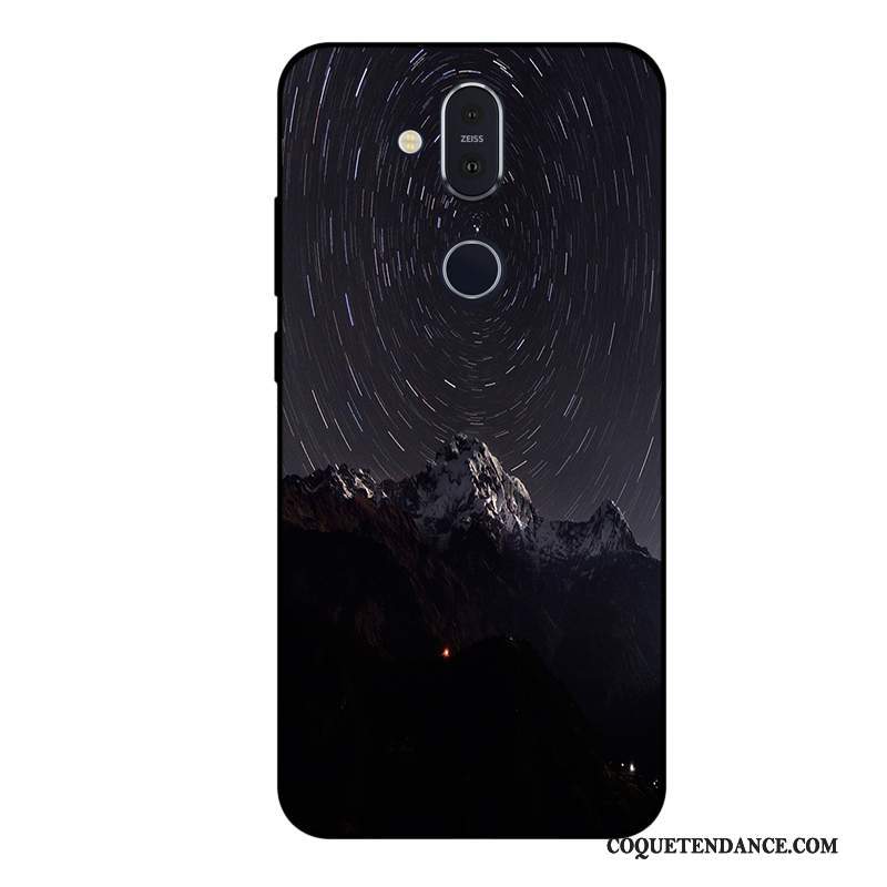 Nokia 8.1 Coque Incassable Protection Tout Compris De Téléphone Ciel Étoilé