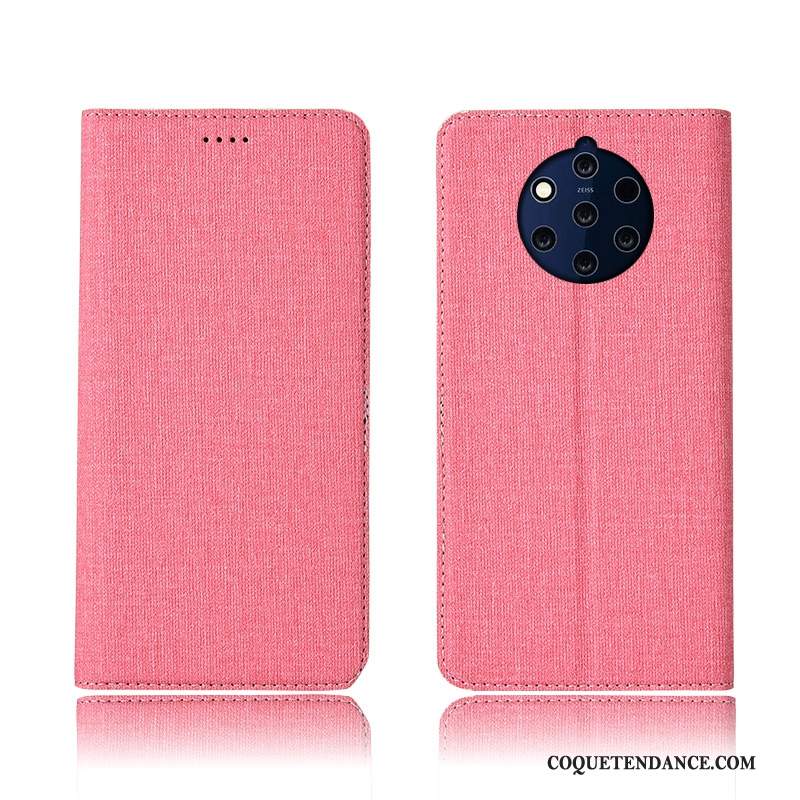 Nokia 9 Pureview Coque Fluide Doux Étui En Cuir Protection Tout Compris