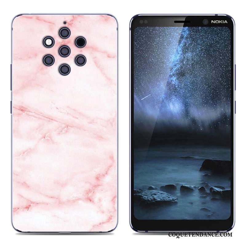 Nokia 9 Pureview Coque Protection Pu Silicone Étui