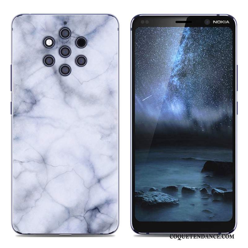 Nokia 9 Pureview Coque Protection Pu Silicone Étui