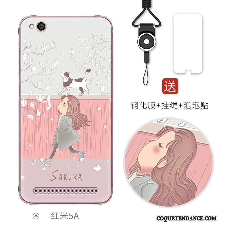 Redmi 5a Coque De Téléphone Fluide Doux Étui Dessin Animé Personnalité