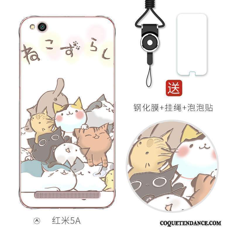 Redmi 5a Coque De Téléphone Fluide Doux Étui Dessin Animé Personnalité