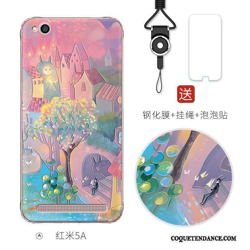 Redmi 5a Coque De Téléphone Fluide Doux Étui Dessin Animé Personnalité