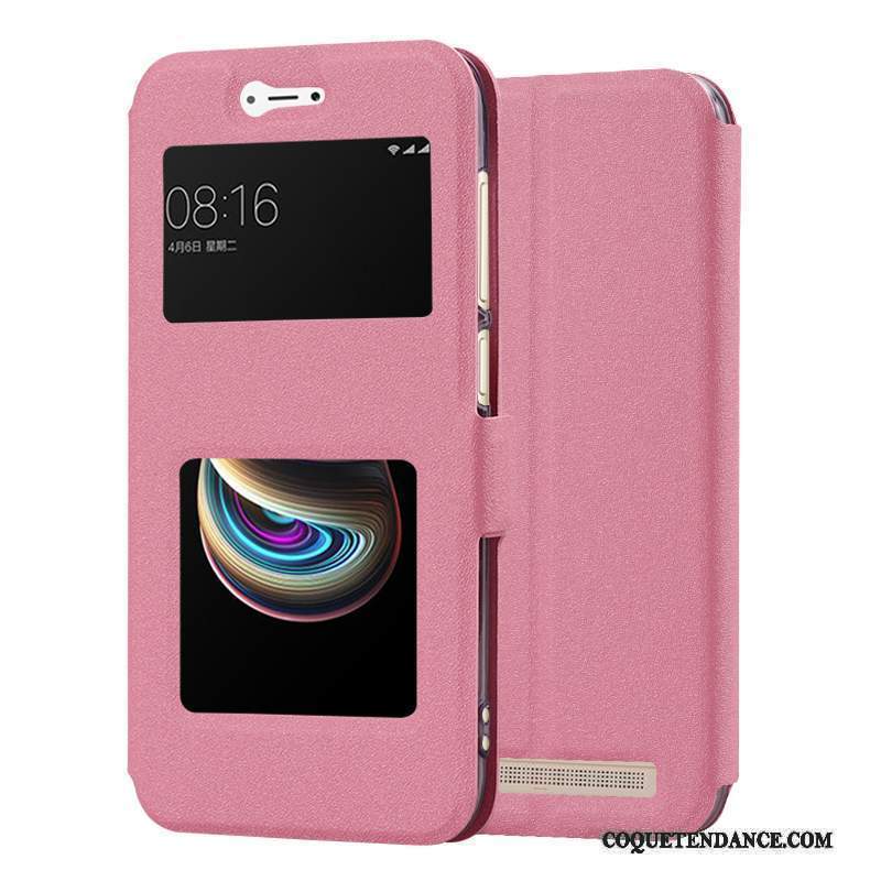 Redmi 5a Coque Protection Silicone Fluide Doux Rouge Petit