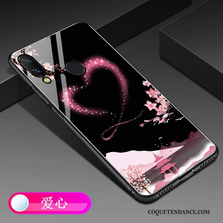 Redmi 7 Coque Protection Étui Violet Rouge Silicone