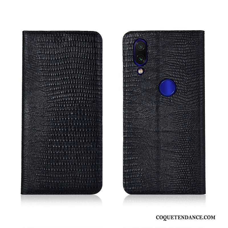 Redmi 7 Coque Silicone Incassable Clamshell Étui En Cuir