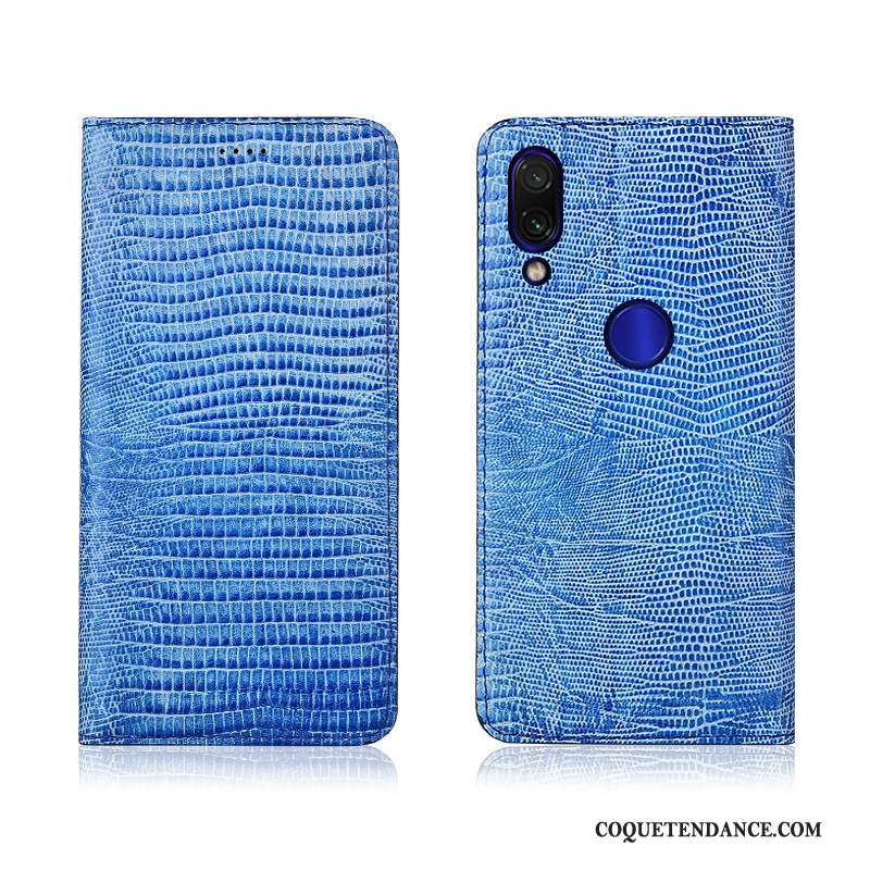 Redmi 7 Coque Silicone Incassable Clamshell Étui En Cuir