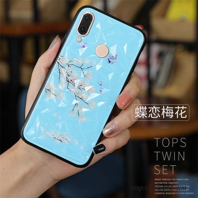 Redmi 7 Coque Étui Rouge De Téléphone Modèle Fleurie Difficile