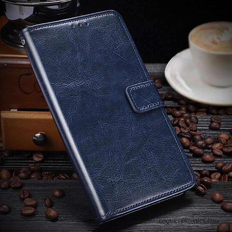 Redmi 8 Coque Petit Housse Étui En Cuir Protection