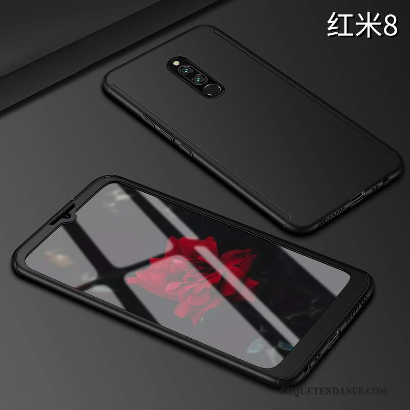 Redmi 8 Coque Rouge Protection Étui Tout Compris