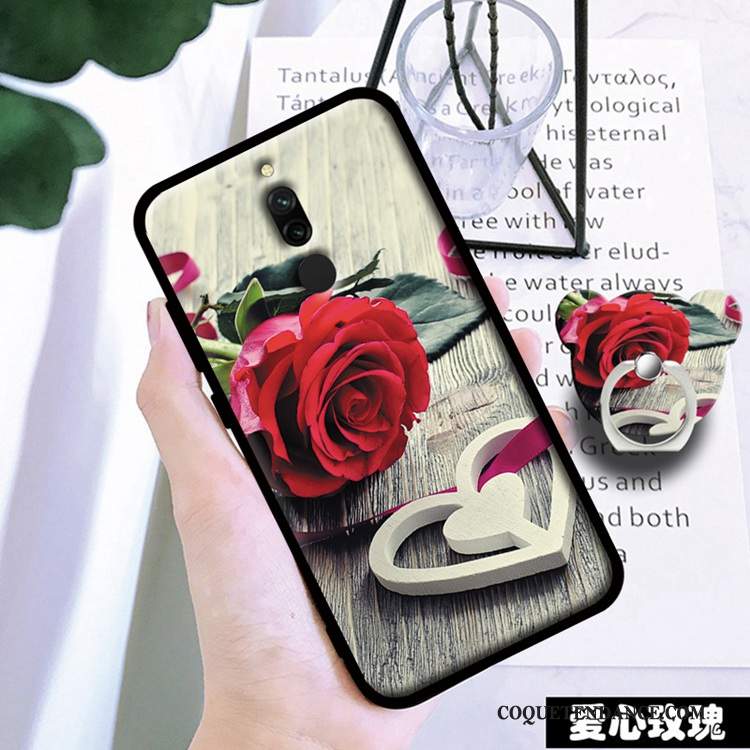 Redmi 8 Coque Étui Tout Compris Noir Protection Incassable