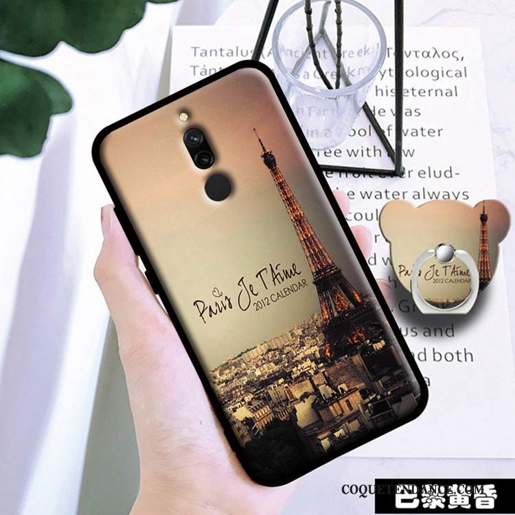 Redmi 8 Coque Étui Tout Compris Noir Protection Incassable