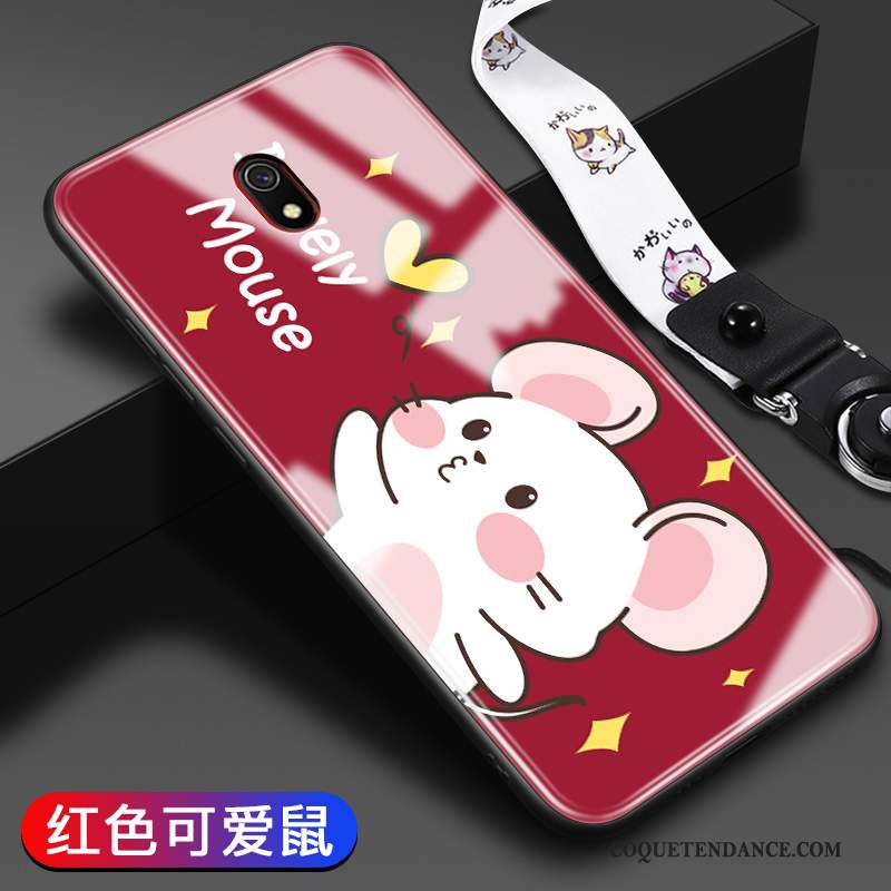 Redmi 8a Coque Dessin Animé Rose De Téléphone Étui Protection