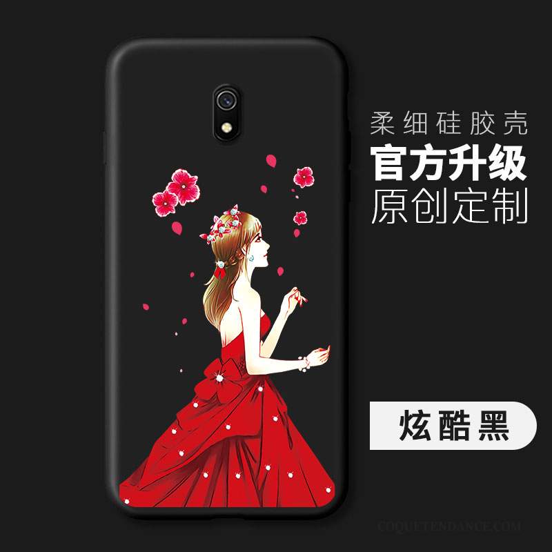 Redmi 8a Coque Incassable Fluide Doux Mode Simple Bordure