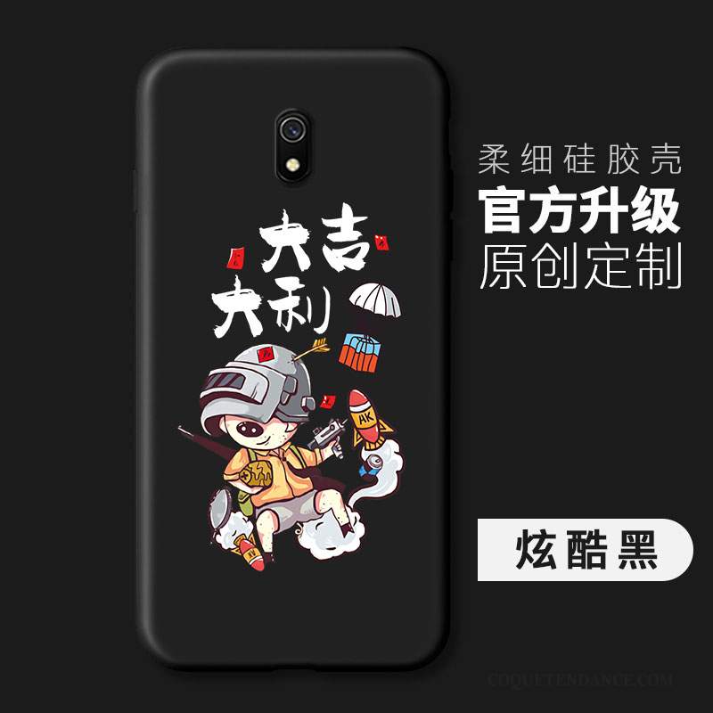 Redmi 8a Coque Incassable Fluide Doux Mode Simple Bordure