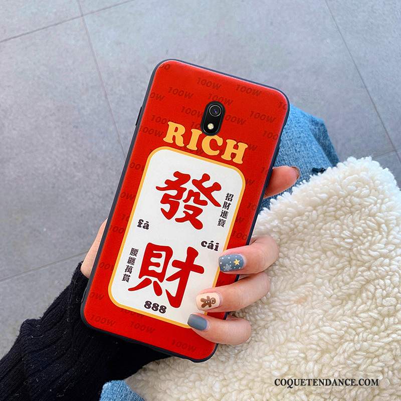 Redmi 8a Coque Rouge Amoureux Silicone Protection Incassable