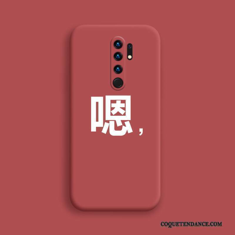 Redmi 9 Coque Net Rouge Tout Compris Très Mince Nouveau Marque De Tendance