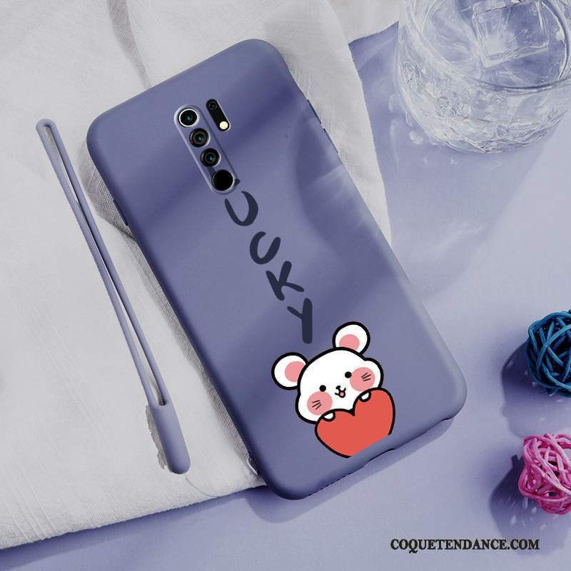 Redmi 9 Coque Personnalité Difficile Protection Rouge Créatif