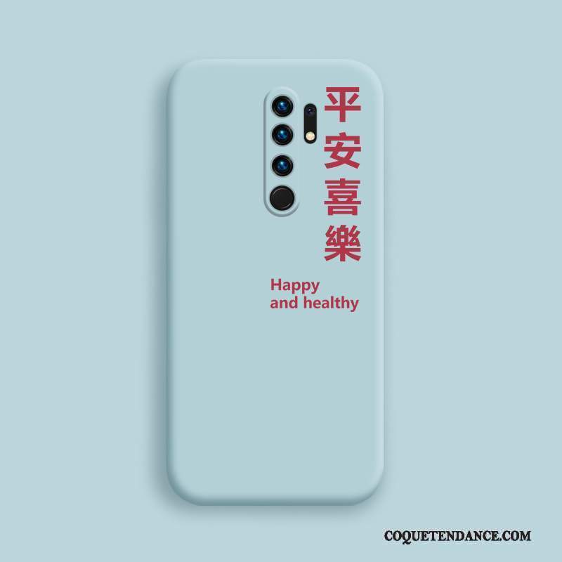 Redmi 9 Coque Rose Très Mince Simple Nouveau Net Rouge