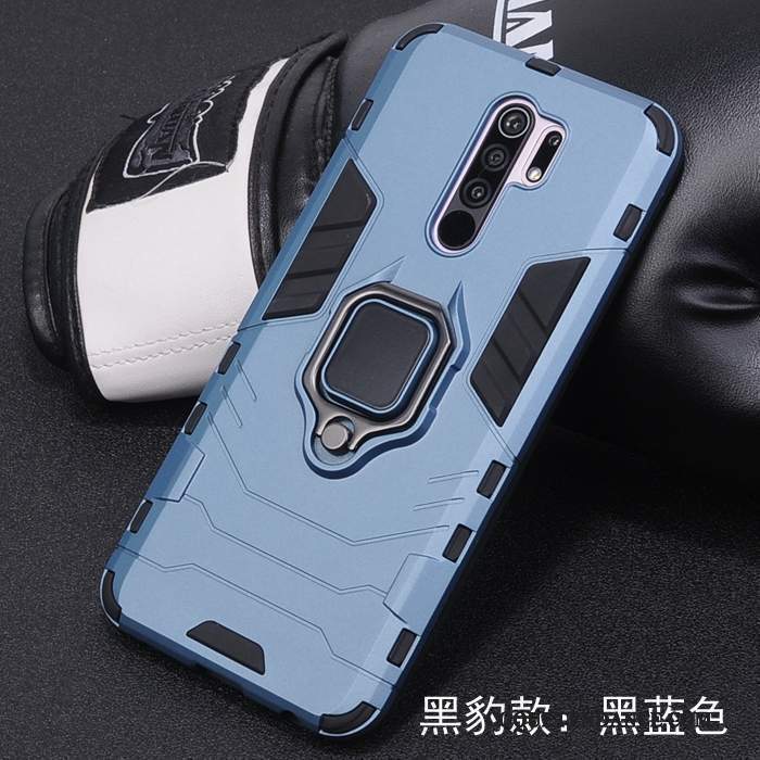 Redmi 9 Coque Tendance De Téléphone Bleu Incassable Difficile