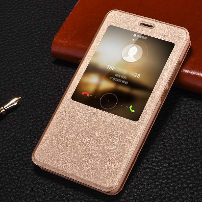 Redmi Note 4x Coque De Téléphone Clamshell Incassable Étui Rouge