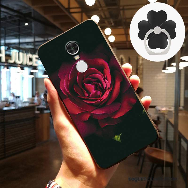 Redmi Note 4x Coque Gaufrage Protection Petit Incassable Rose
