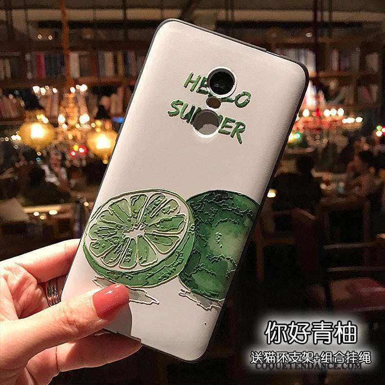 Redmi Note 4x Coque Haute Gaufrage De Téléphone Vert Rouge