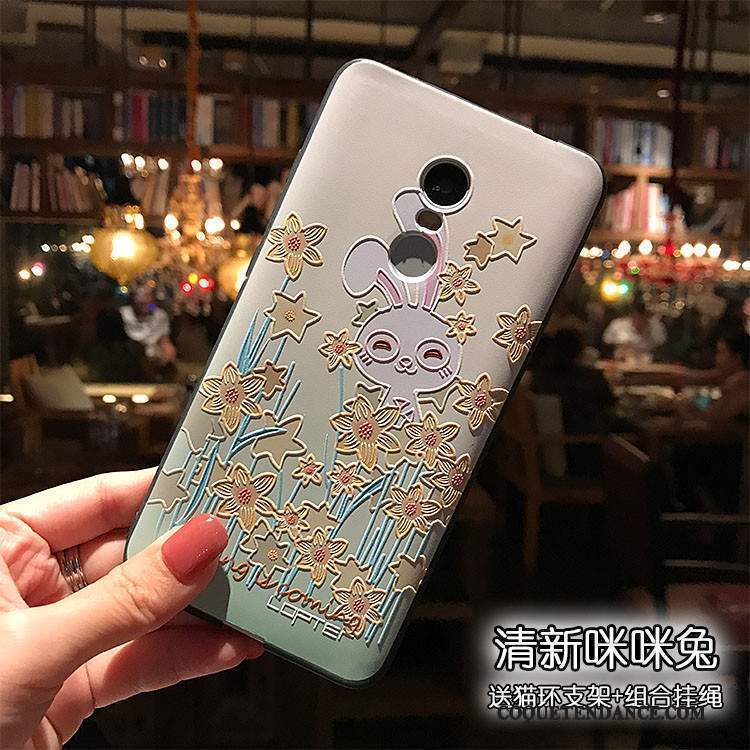 Redmi Note 4x Coque Haute Gaufrage Multicolore Support