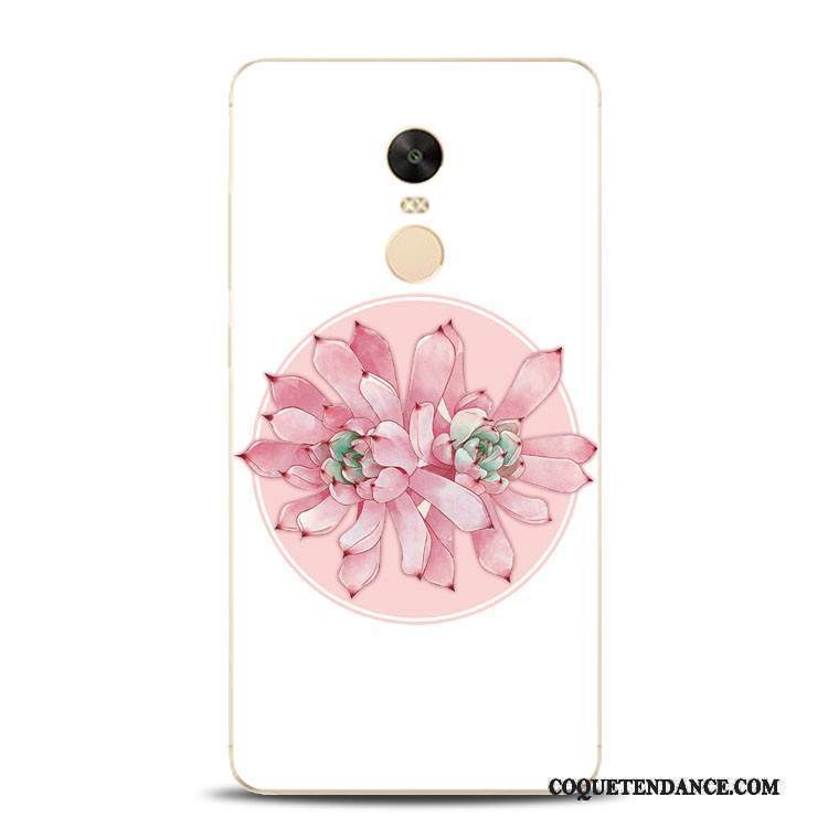 Redmi Note 4x Coque Incassable Fleur De Pêche Tout Compris Rouge Support