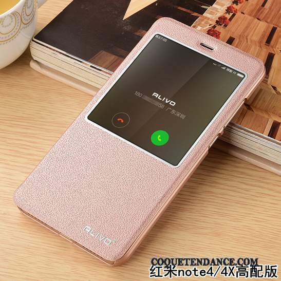 Redmi Note 4x Coque Petit Étui Incassable Protection Clamshell