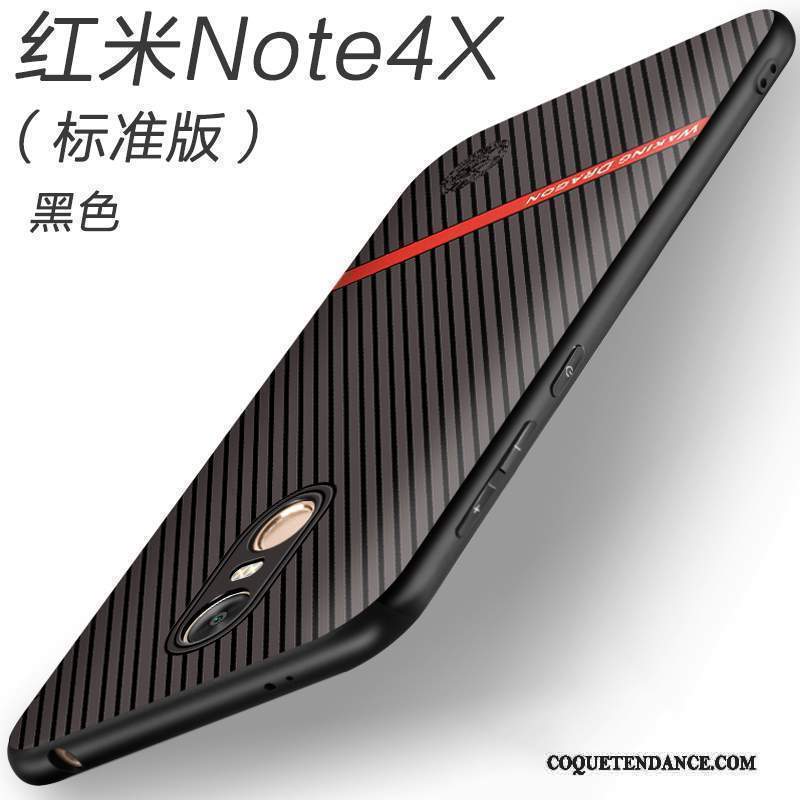 Redmi Note 4x Coque Protection Antidérapant Délavé En Daim Légères De Téléphone